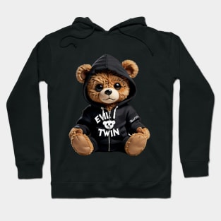 Evil Twin Hip Hop Streetwear Graffiti Teddy Bear Hoodie